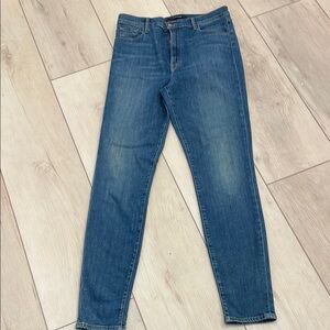 J Brand Blue Skinny Jeans Medium Wash